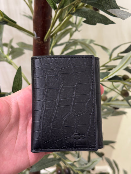 Lacoste Trifold black Wallet