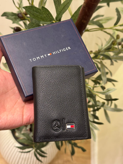 Tommy Trifold black Wallet