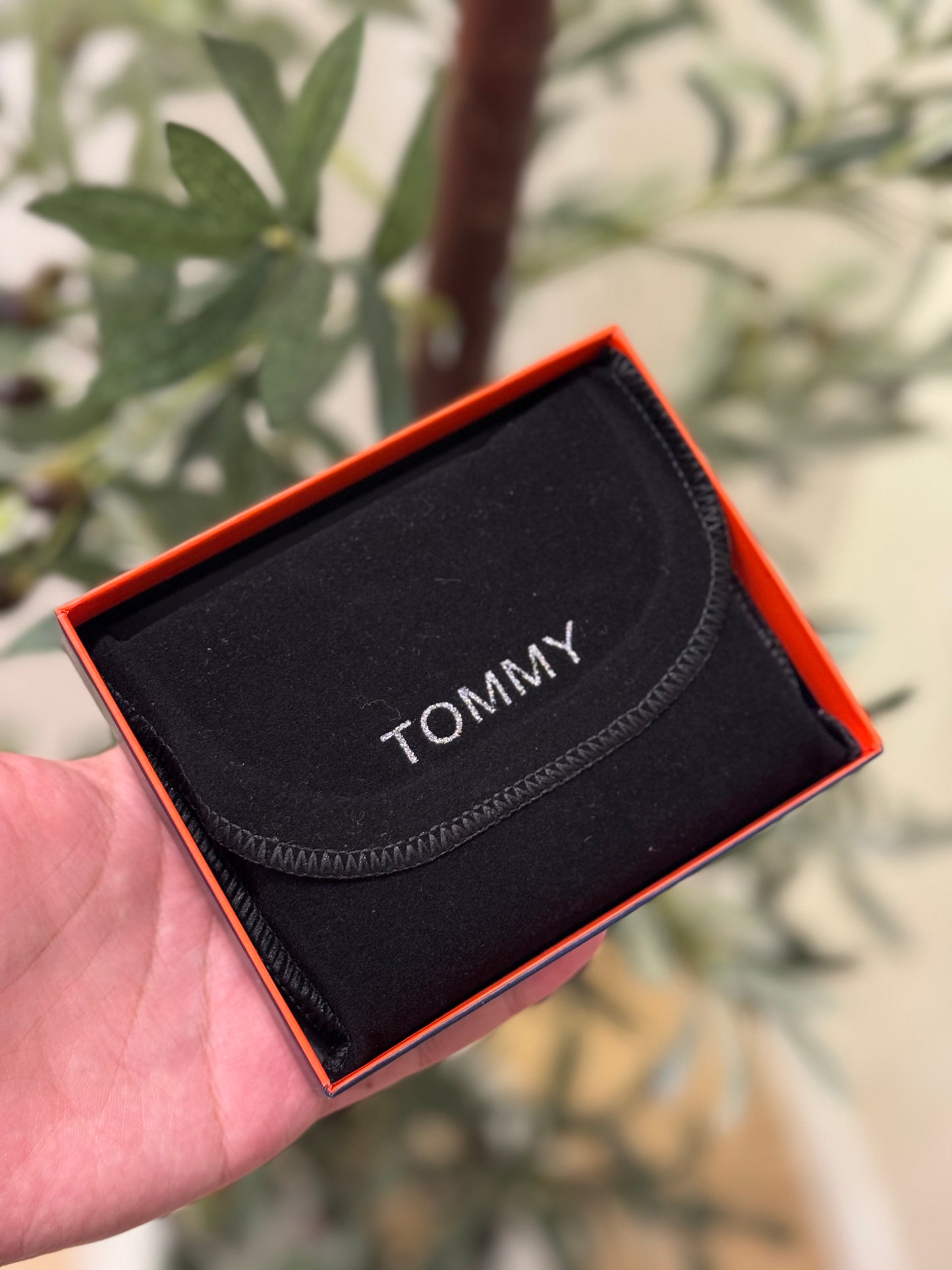 Tommy Trifold black Wallet