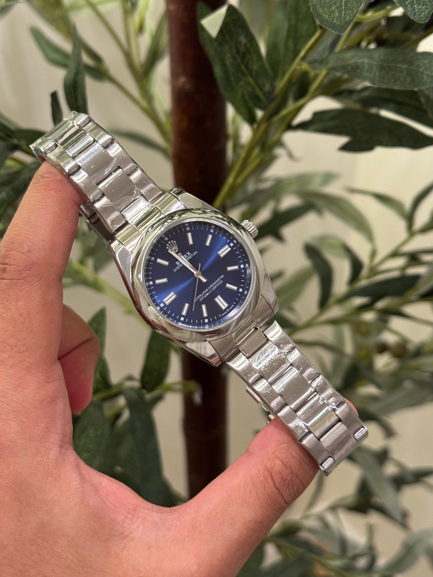 Rolex blue