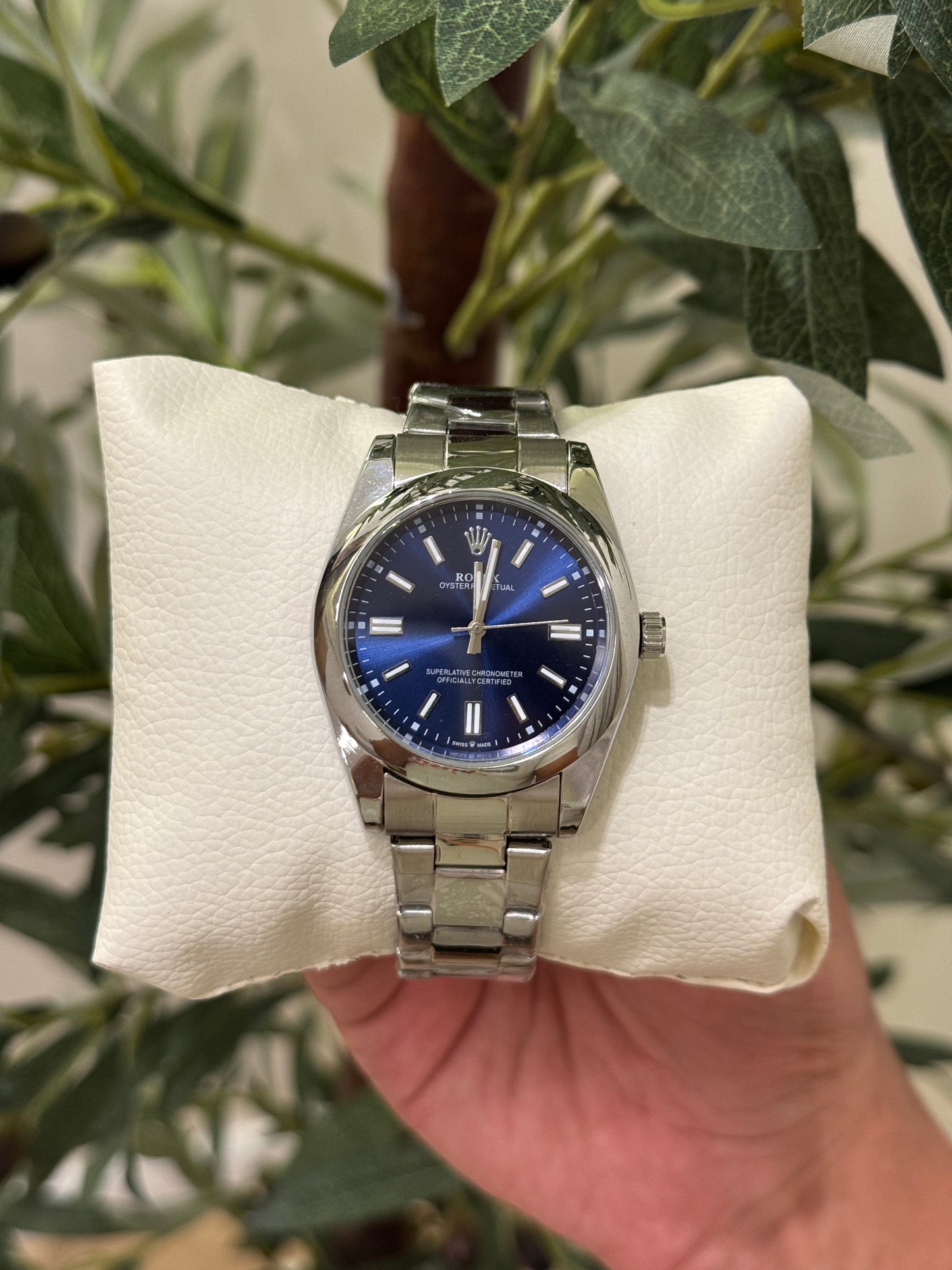 Rolex blue
